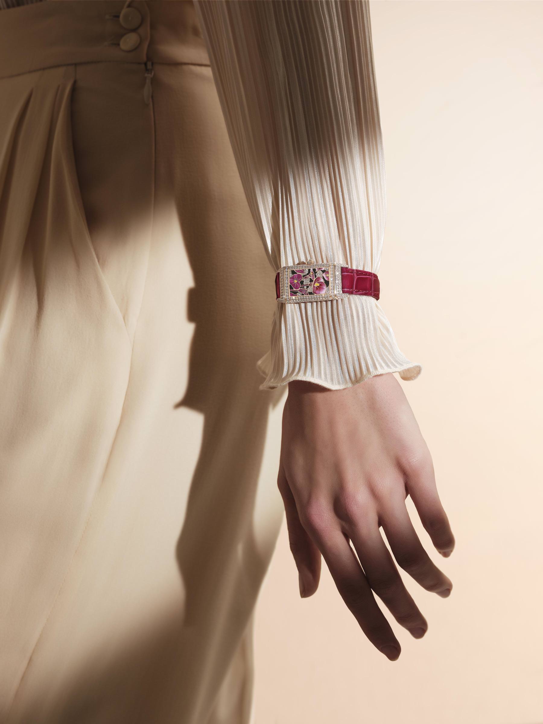 Jaeger-LeCoultre Reverso One Precious Flowers Pink Arums