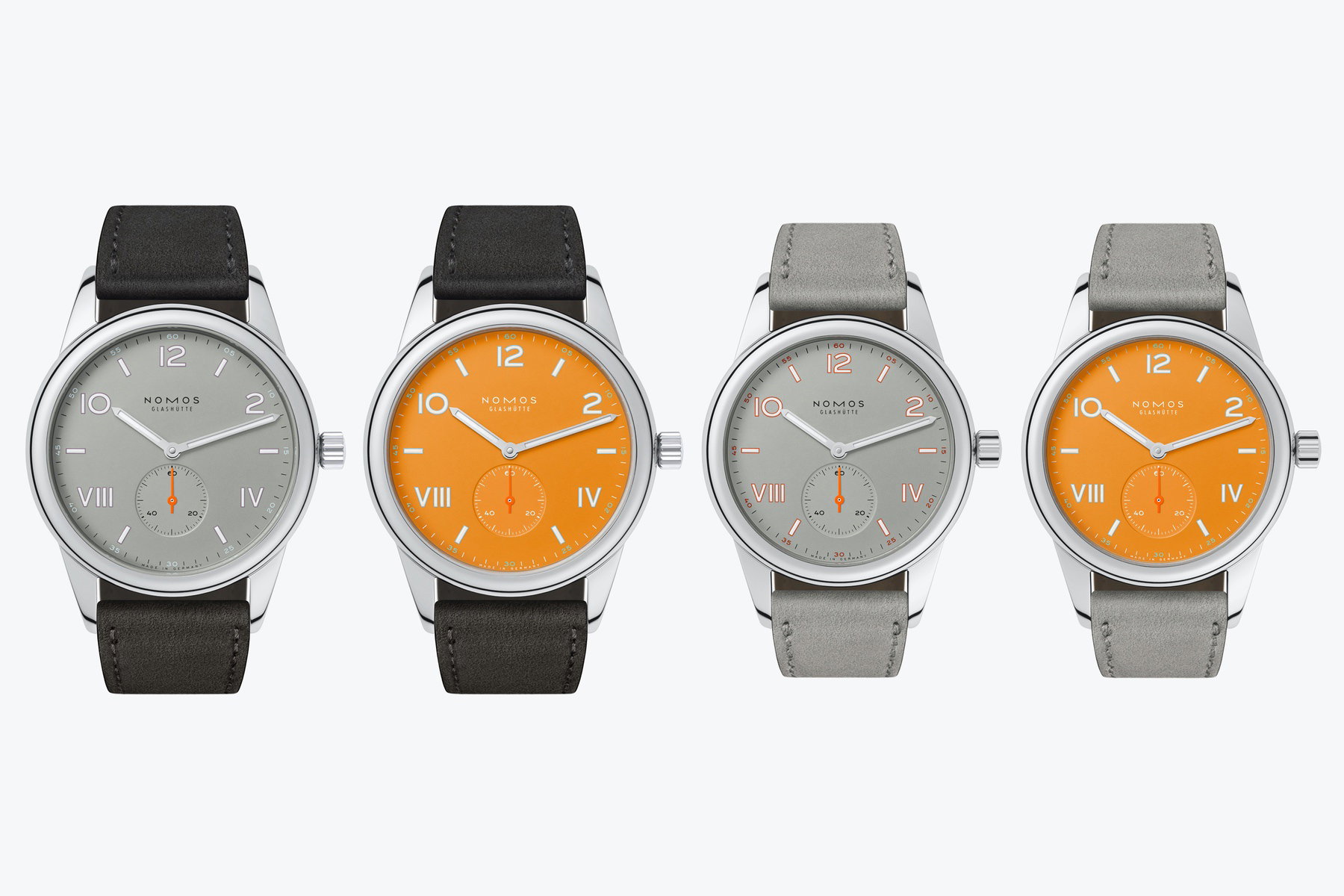 Nomos Glashütte Club Campus 38 Orange Future