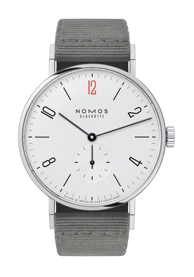 Nomos Glashütte Tangente 38 - 50 Ans de Médecins Sans Frontières