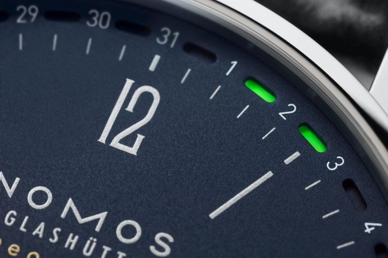 Nomos Glashütte Tangente Neomatik 41 Update Midnight Blue