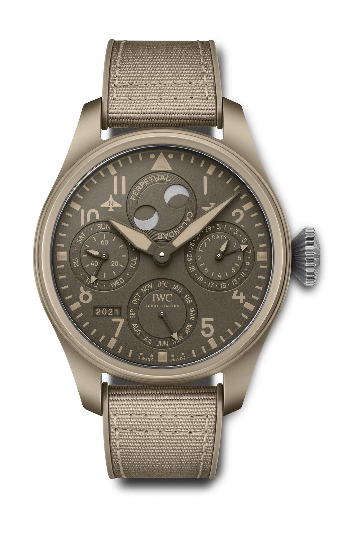 Big Pilot's Watch Perpetual Calendar Top Gun Edition "Mojave Desert"