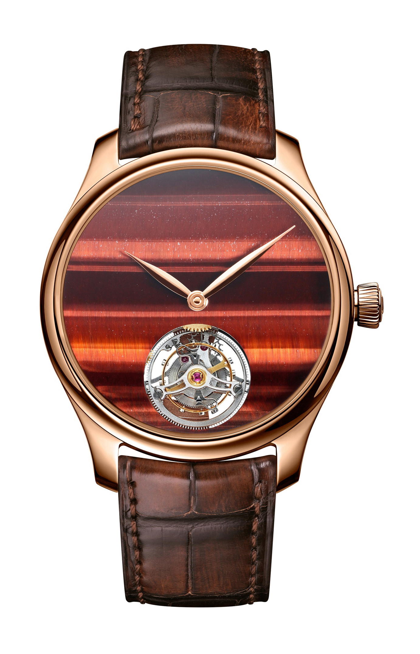 H. Moser & Cie Endeavour Tourbillon Concept Tiger's Eye