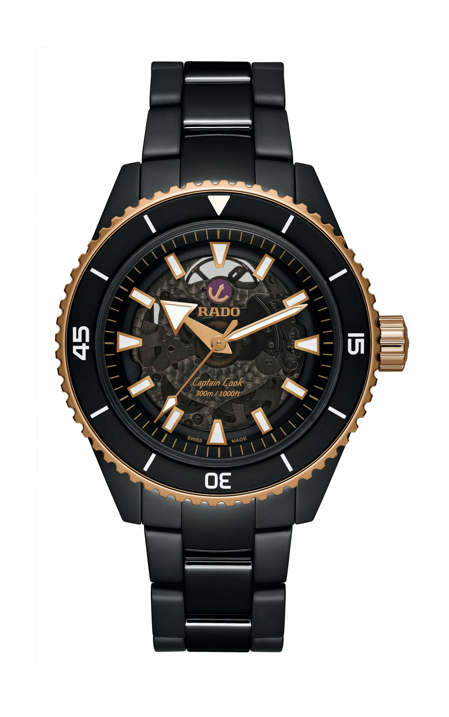 Rado Captain Cook High-Tech Ceramic 43