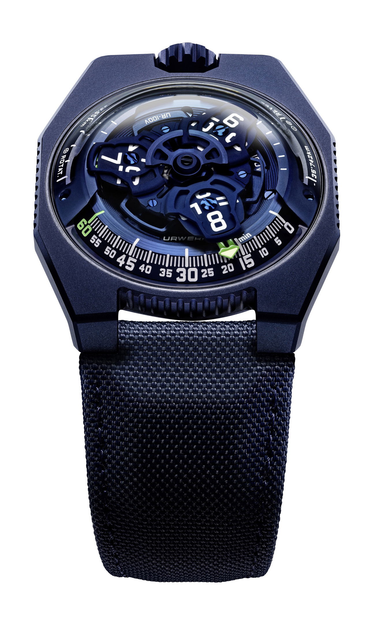 Urwerk UR-100V Blue