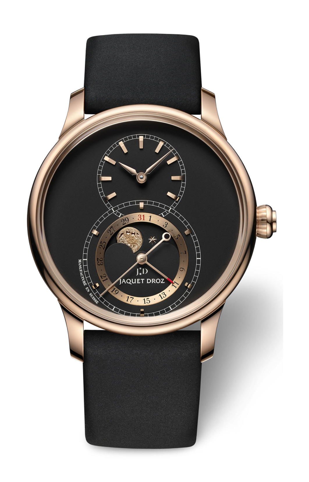 Jaquet Droz Grande Seconde Moon Matte Black