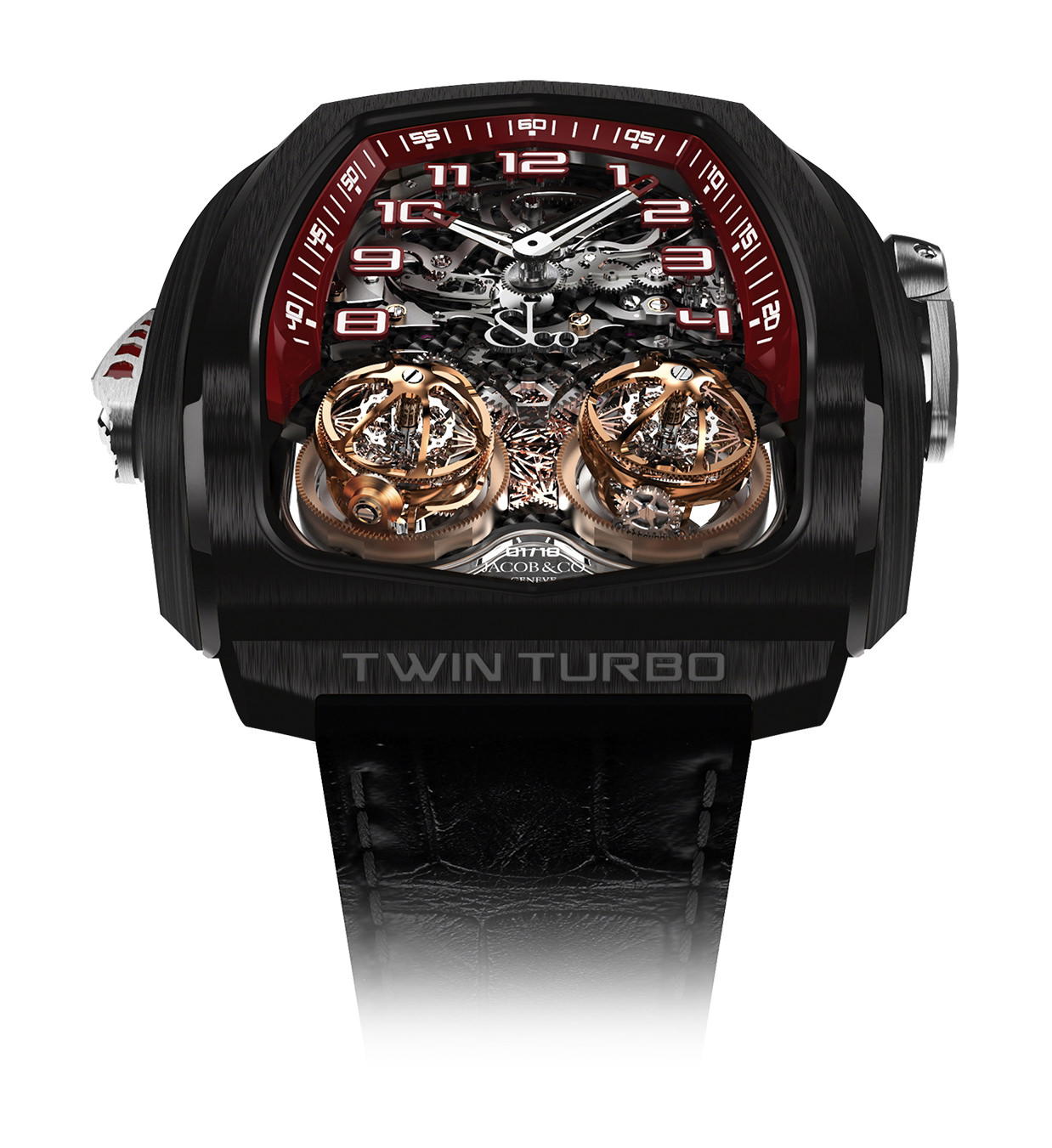 Jacob & Co Twin Turbo Black DLC