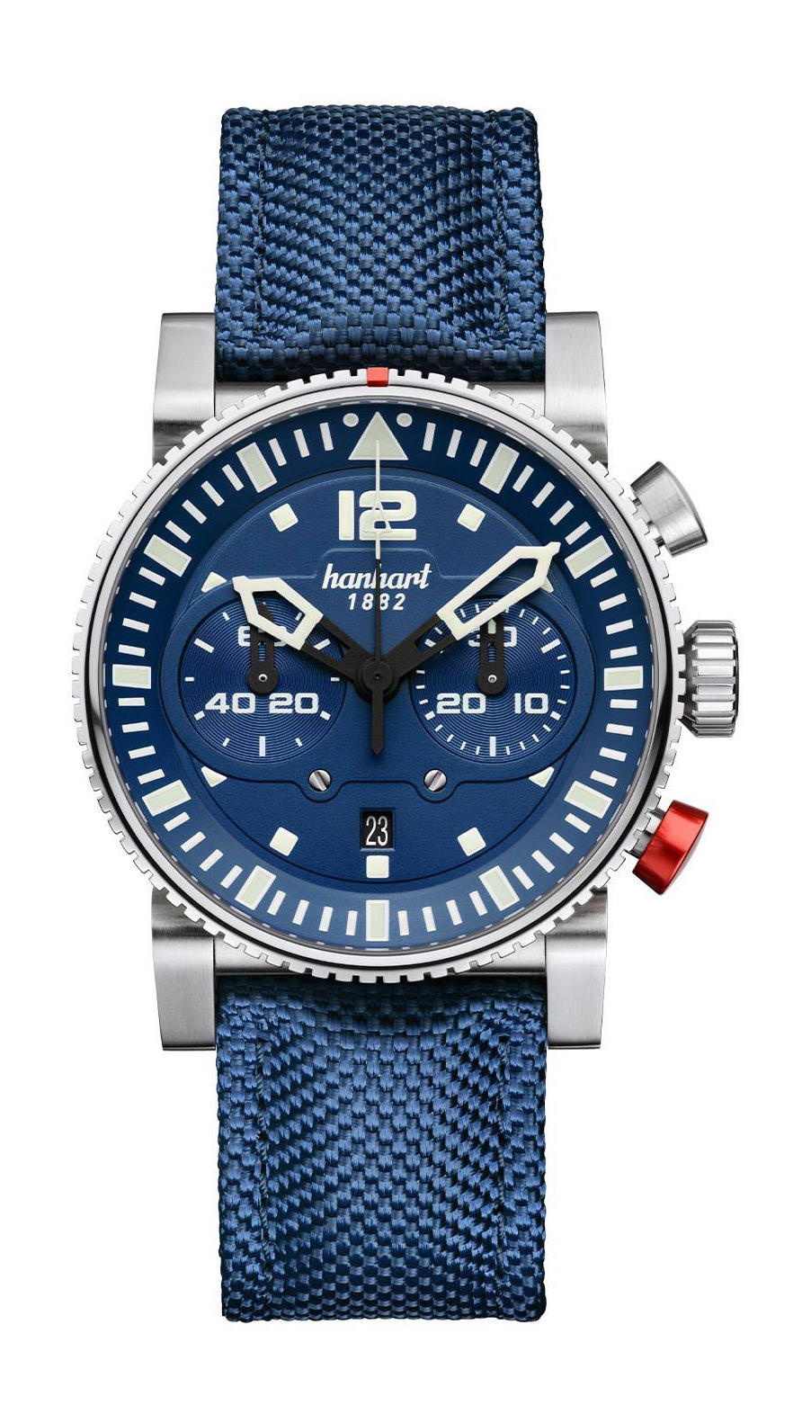 Hanhart PRIMUS Pilot Steel Blue
