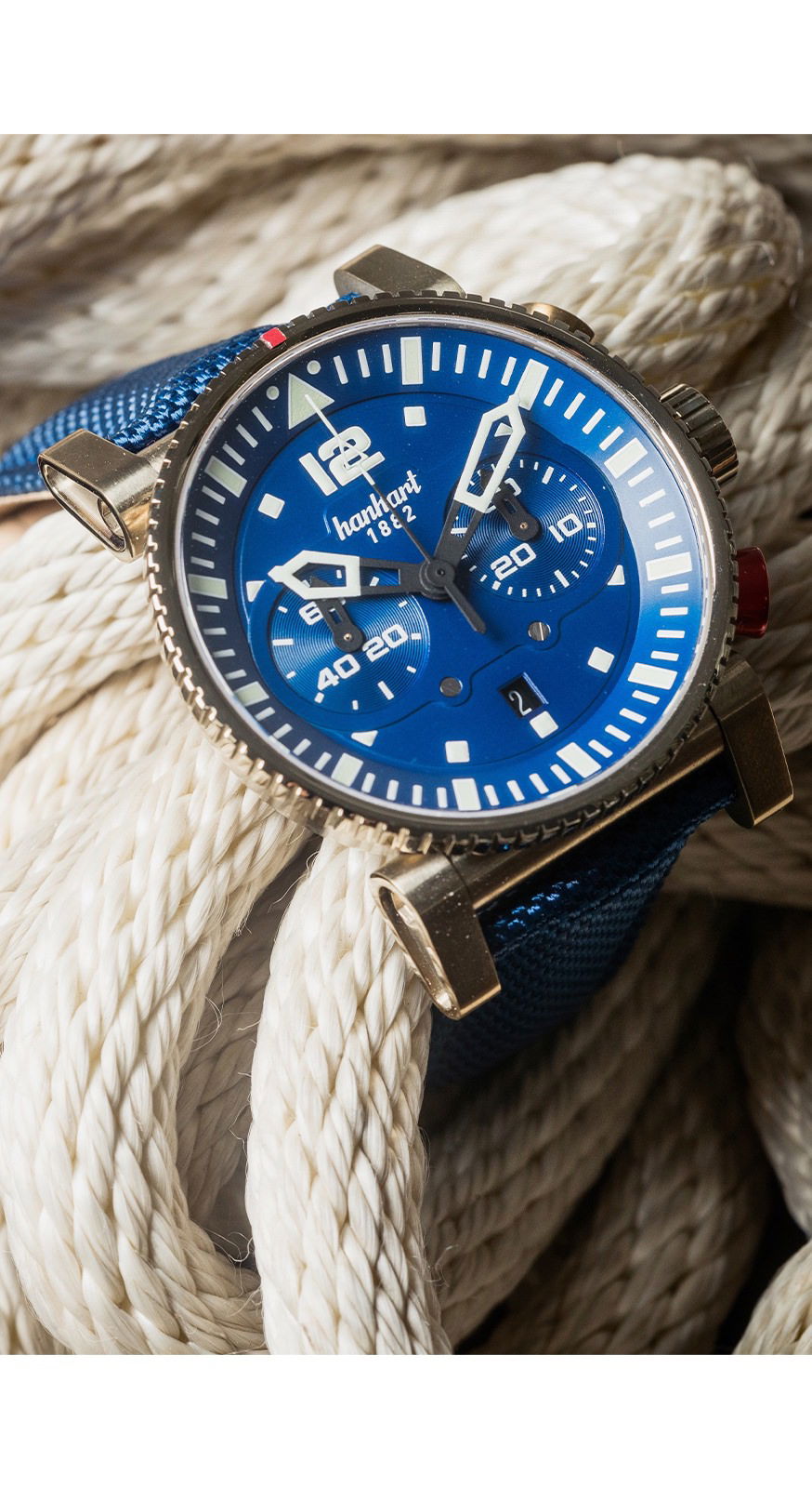 Hanhart PRIMUS Nautic Pilot Bronze