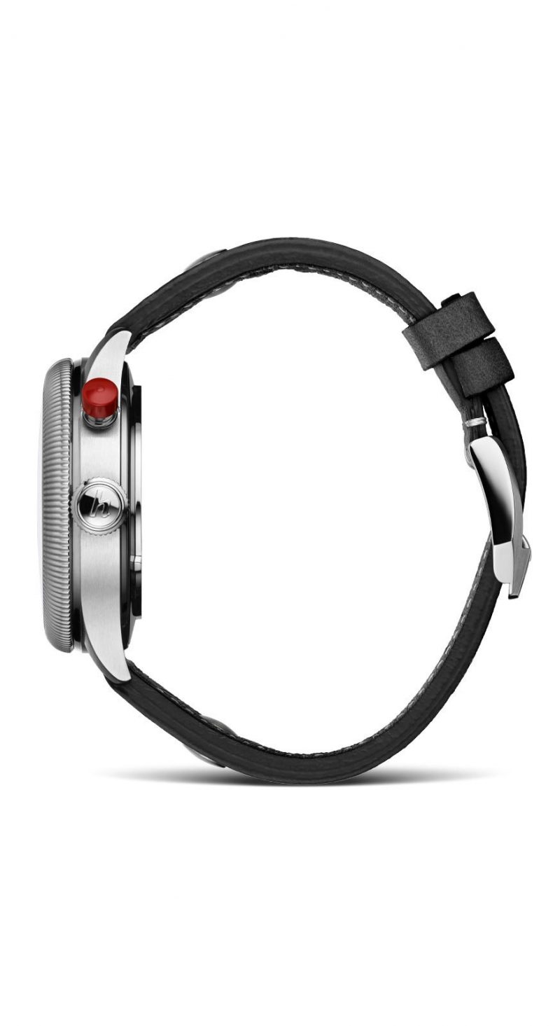 Hanhart PIONEER MonoScope Silver, Fluted Bezel