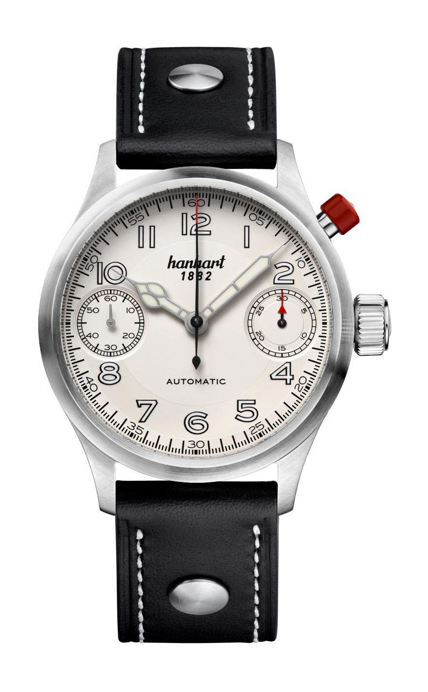 Hanhart PIONEER MonoScope Silver Smooth Bezel