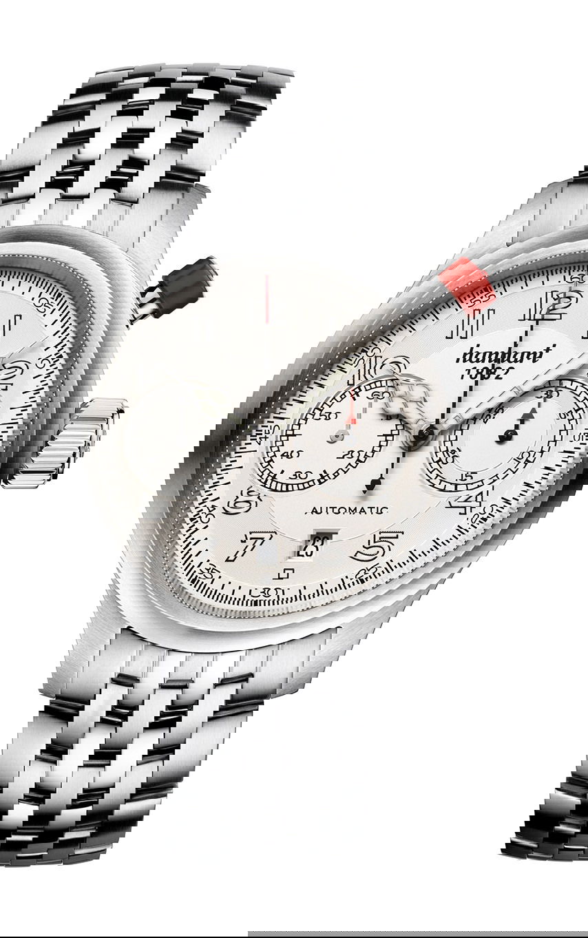 Hanhart PIONEER MonoControl Silver, Flat Bezel