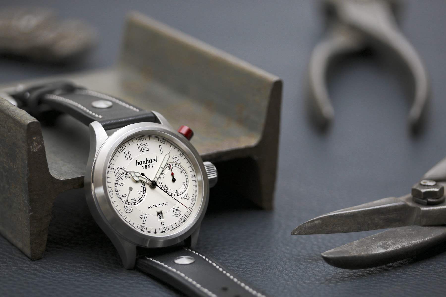 Hanhart PIONEER MonoControl Silver, Flat Bezel