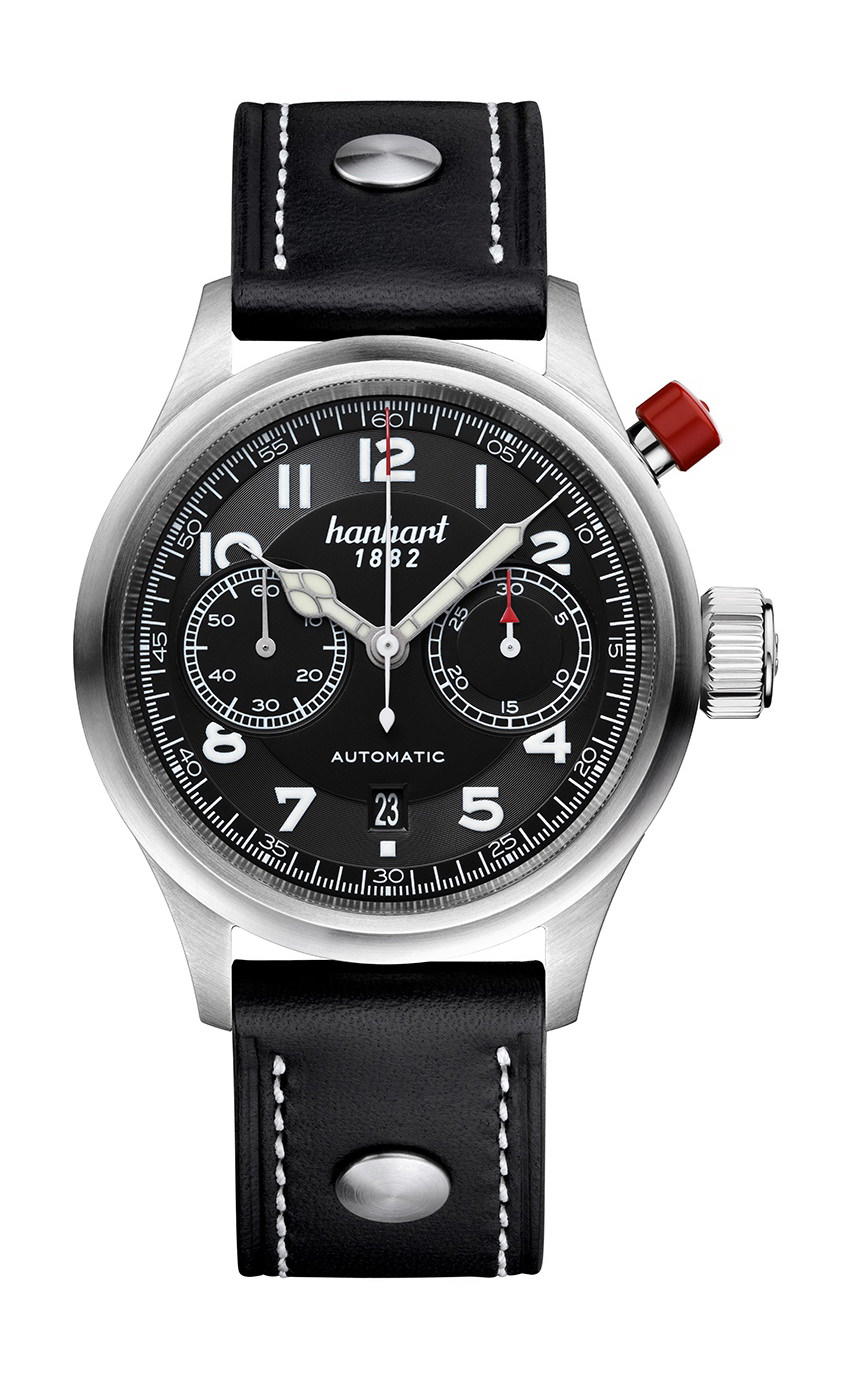 Hanhart PIONEER MonoControl Black, Flat Bezel