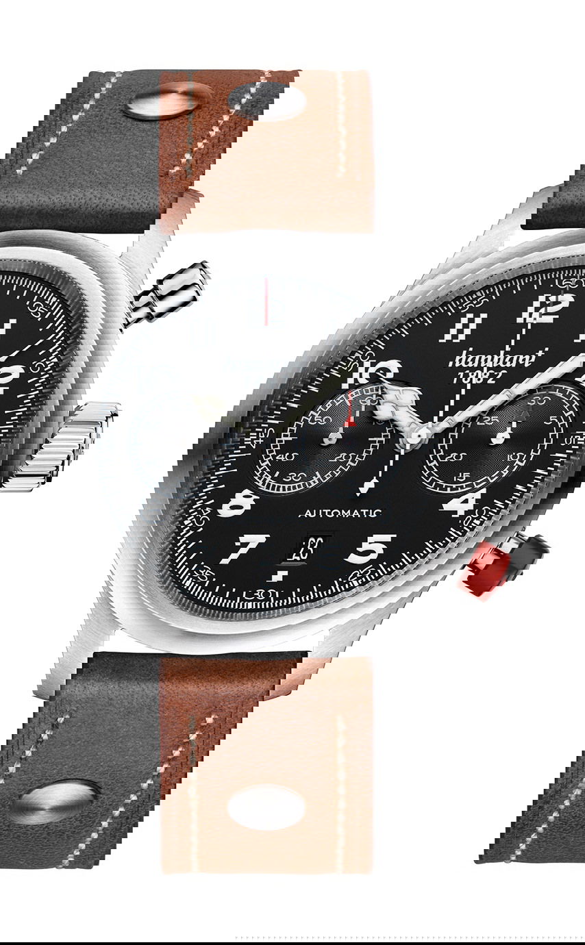 Hanhart PIONEER TwinControl Black, Flat Bezel