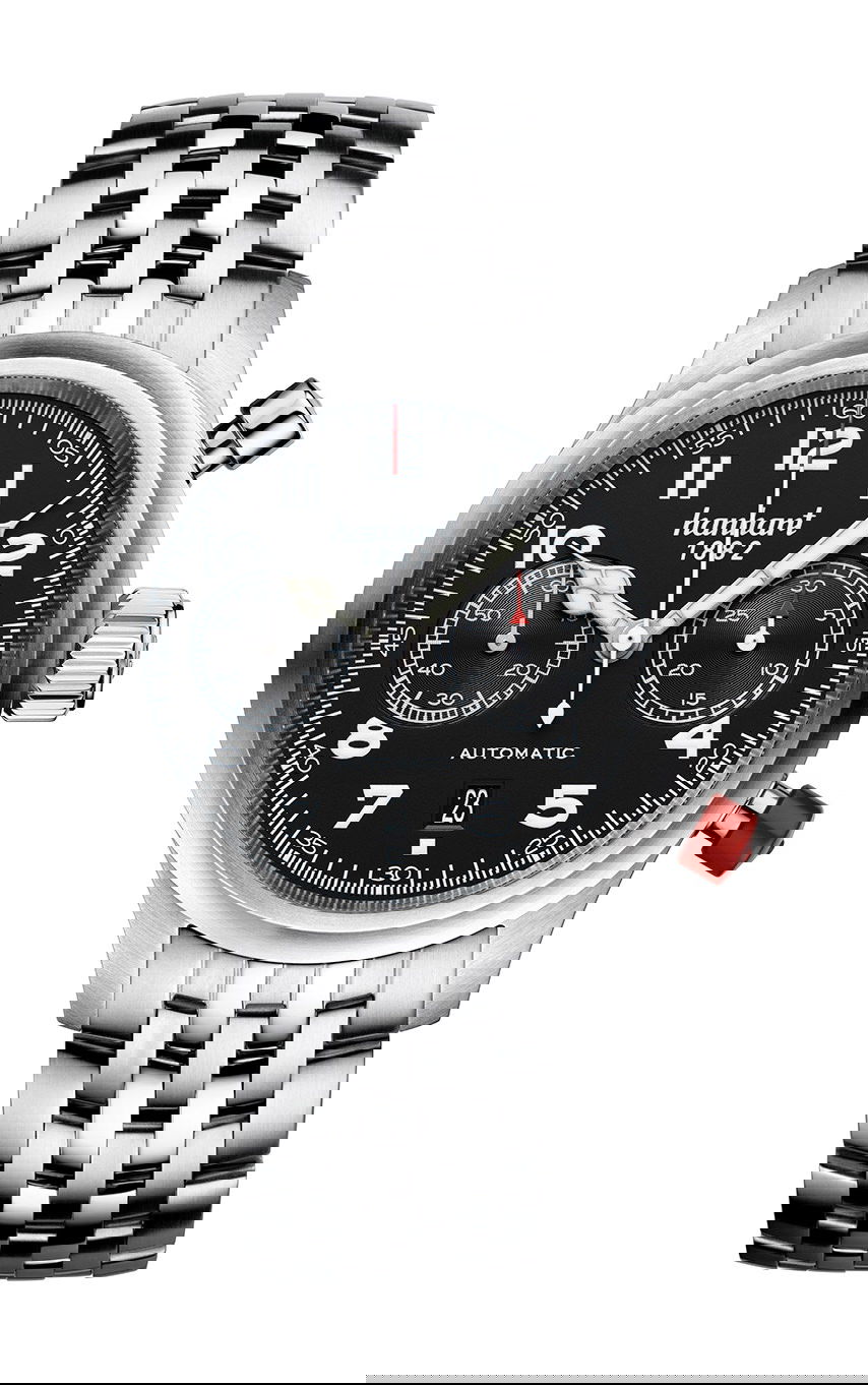 Hanhart PIONEER TwinControl Black, Flat Bezel