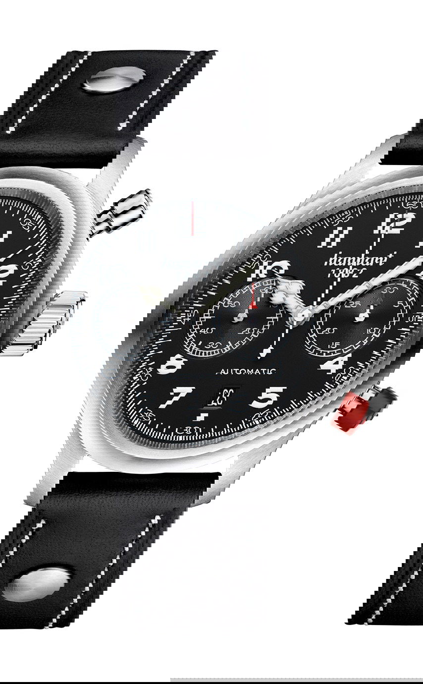 Hanhart PIONEER TwinControl Black, Flat Bezel