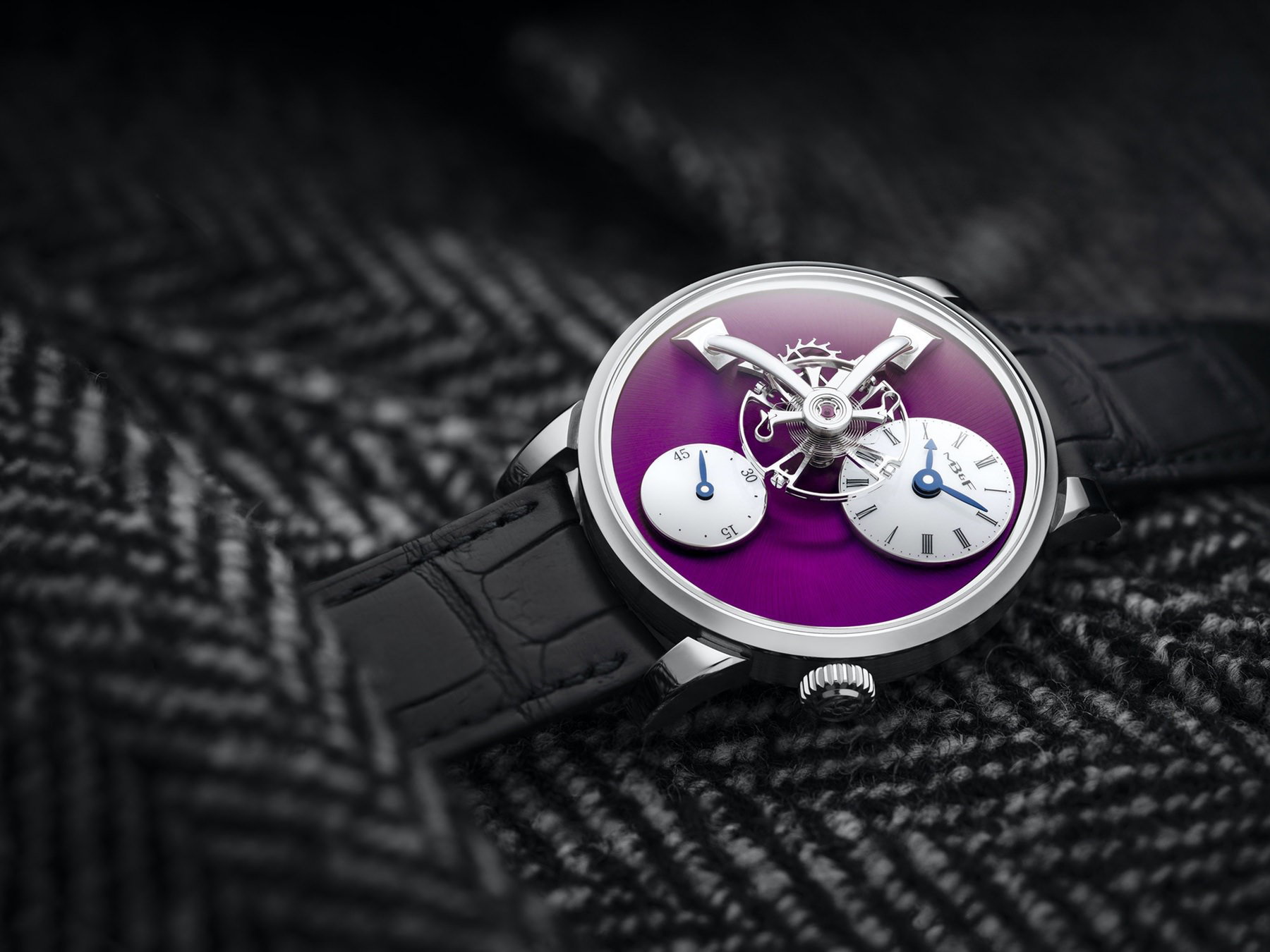 MB&F LM101 WG Purple