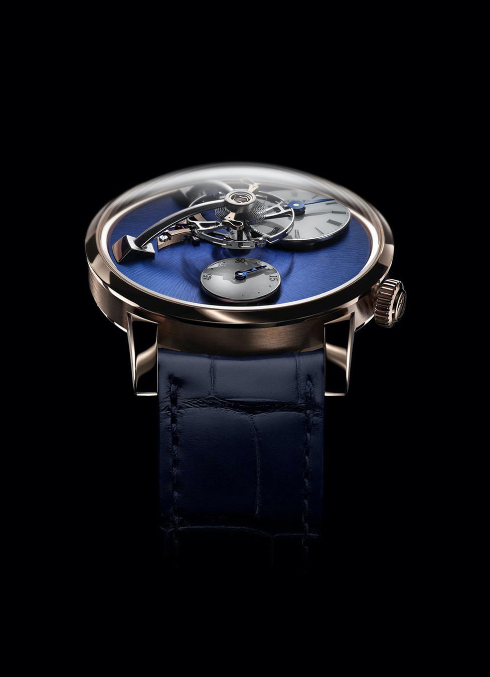 MB&F LM101 RG Blue