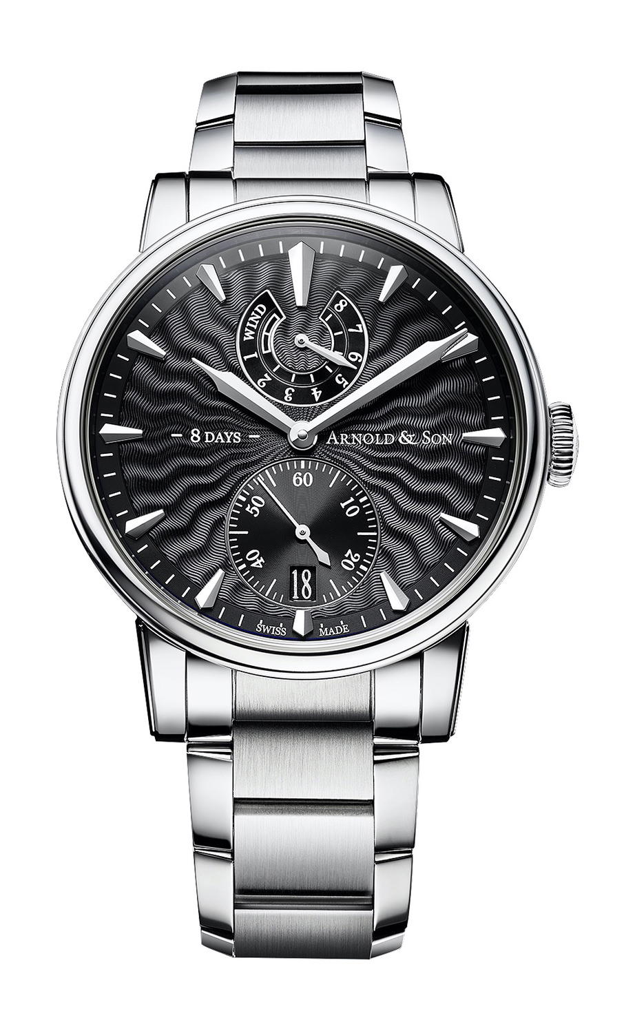 Arnold & Son Eight-Day Black