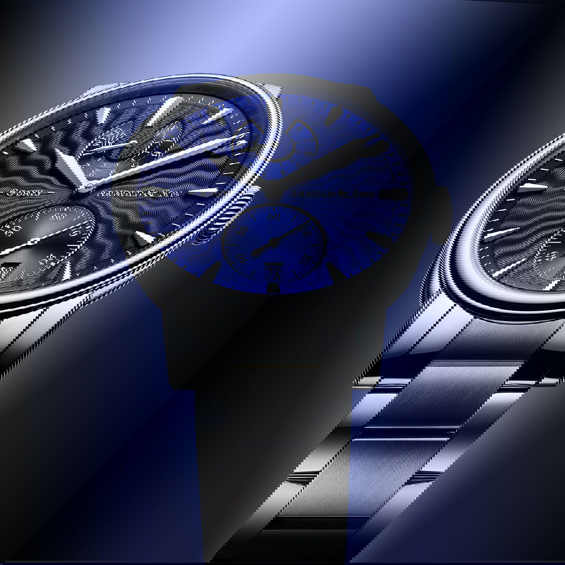 Arnold &amp; Son Eight-Day Blue