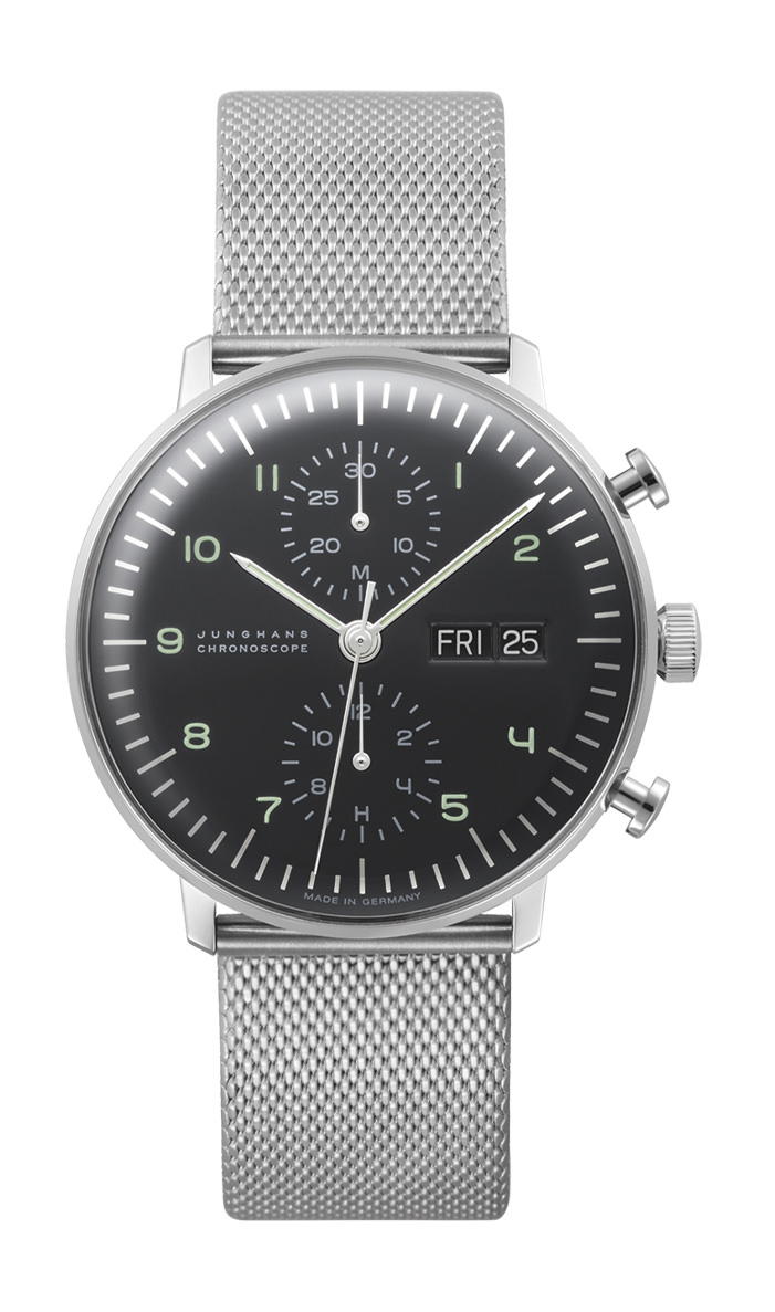 Junghans max bill Chronoscope, English Date