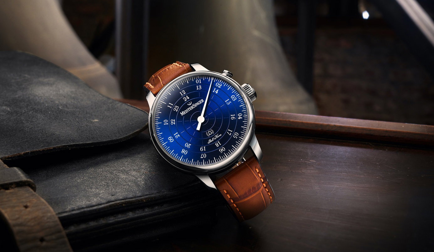 MeisterSinger Bell Hora Sunburst Blue