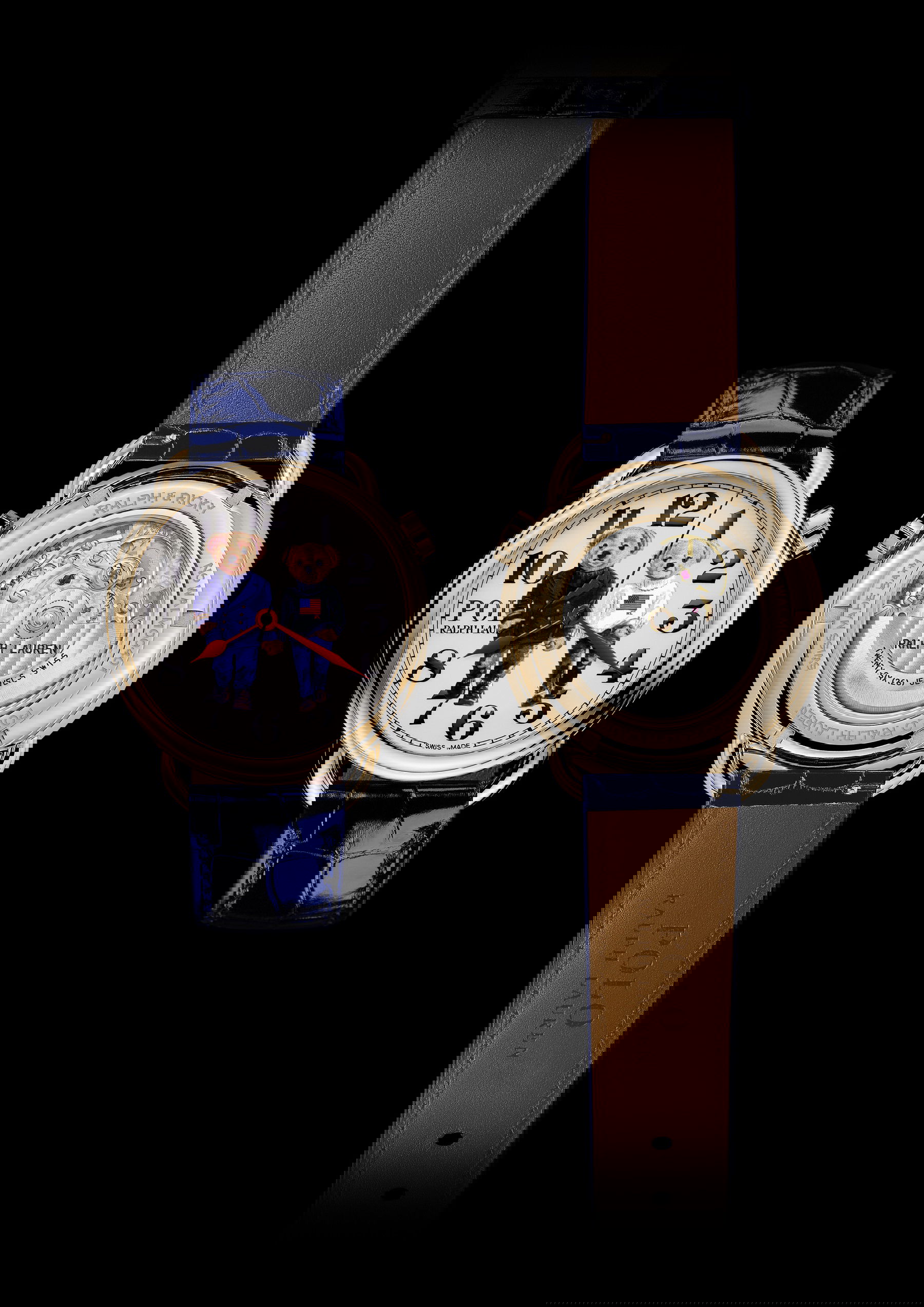 Ralph Lauren Polo Bear Ralph &amp; Ricky Rose Gold