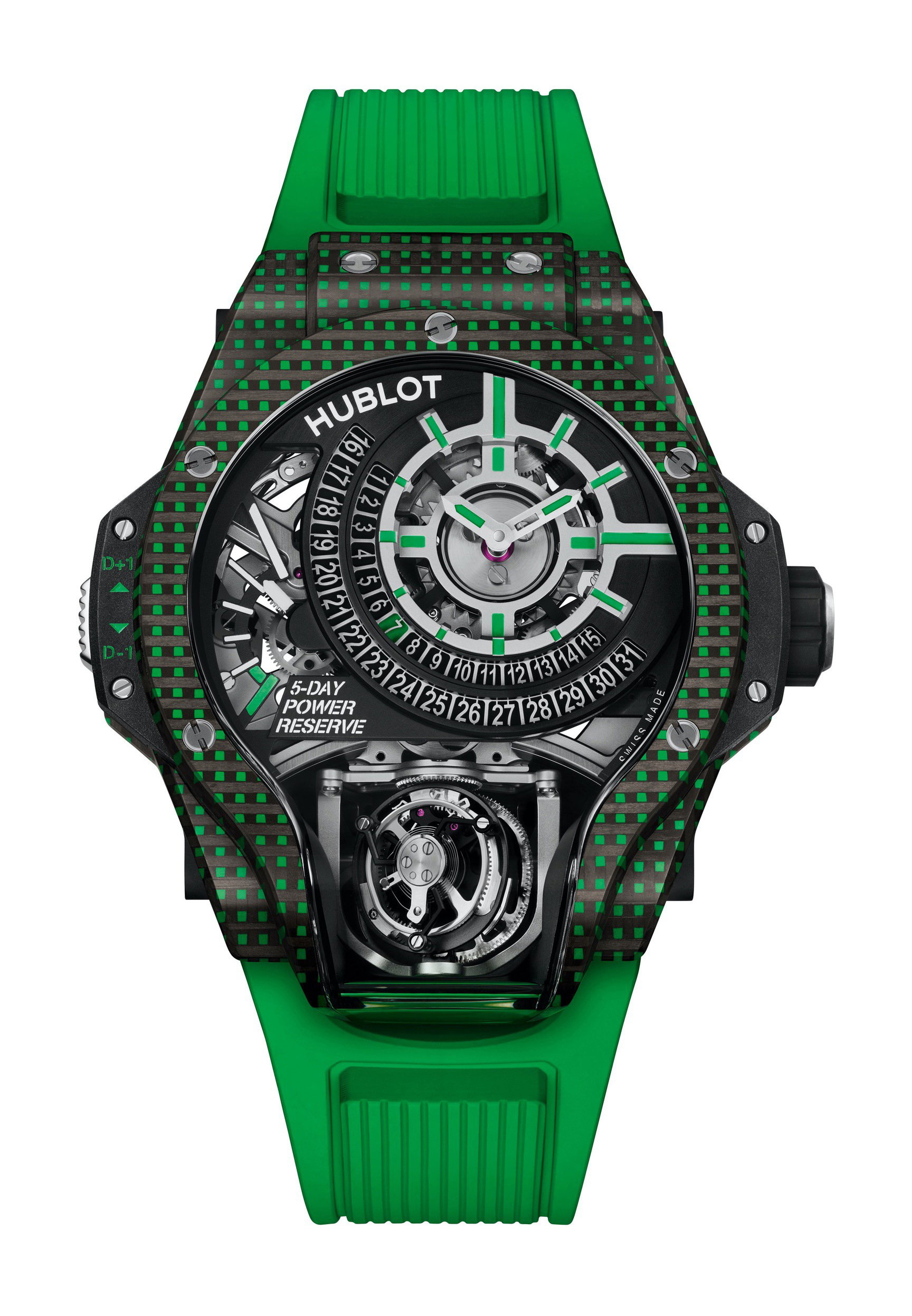MP-09 Tourbillon Bi-Axis 5 Days Power Reserve 3D Carbone