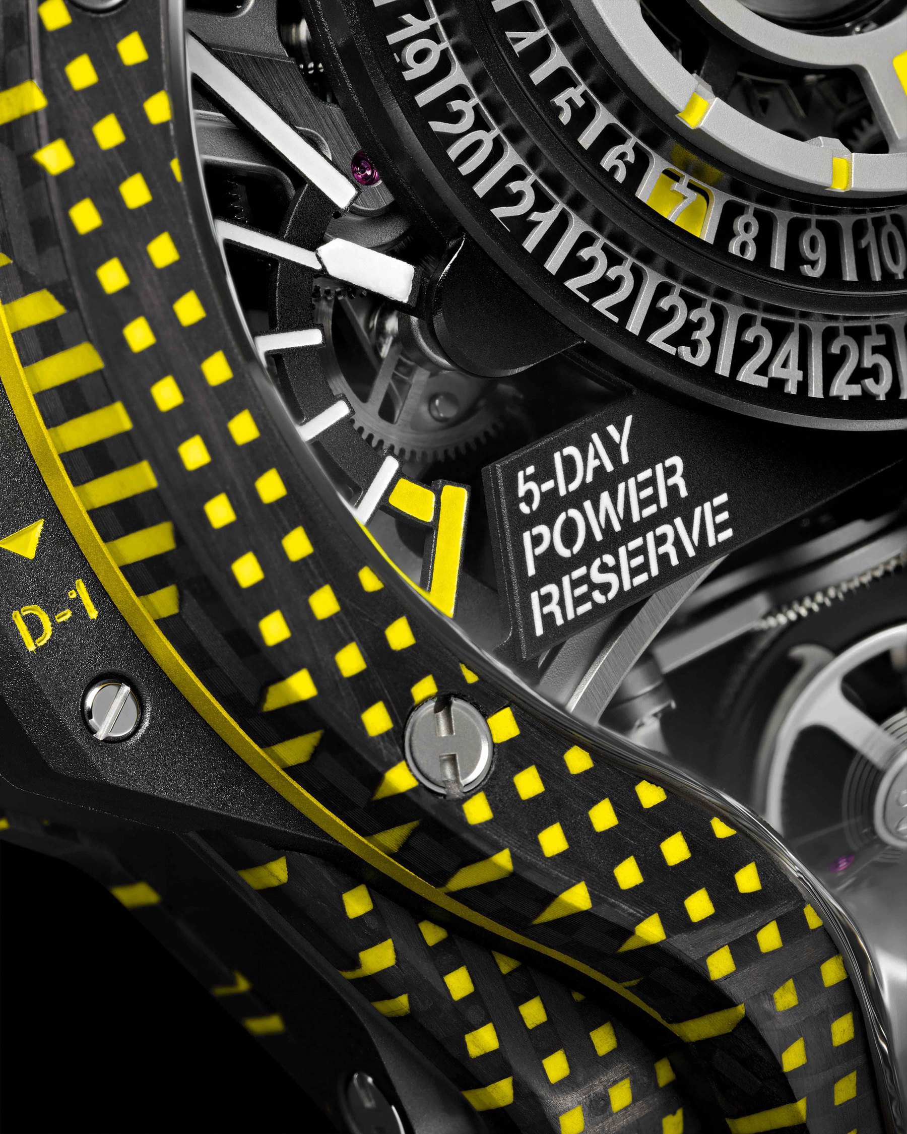 Hublot MP-09 Tourbillon Bi-Axis 5 Days Power Reserve 3D Carbone