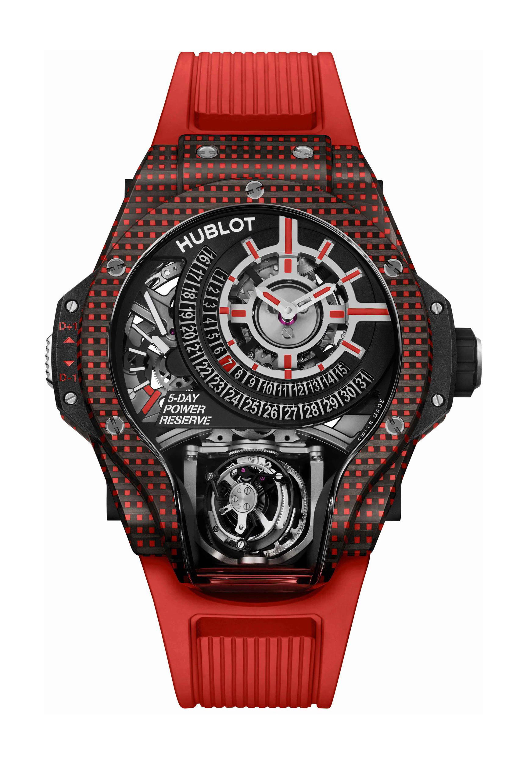 Hublot MP-09 Tourbillon Bi-Axis 5 Days Power Reserve 3D Carbone