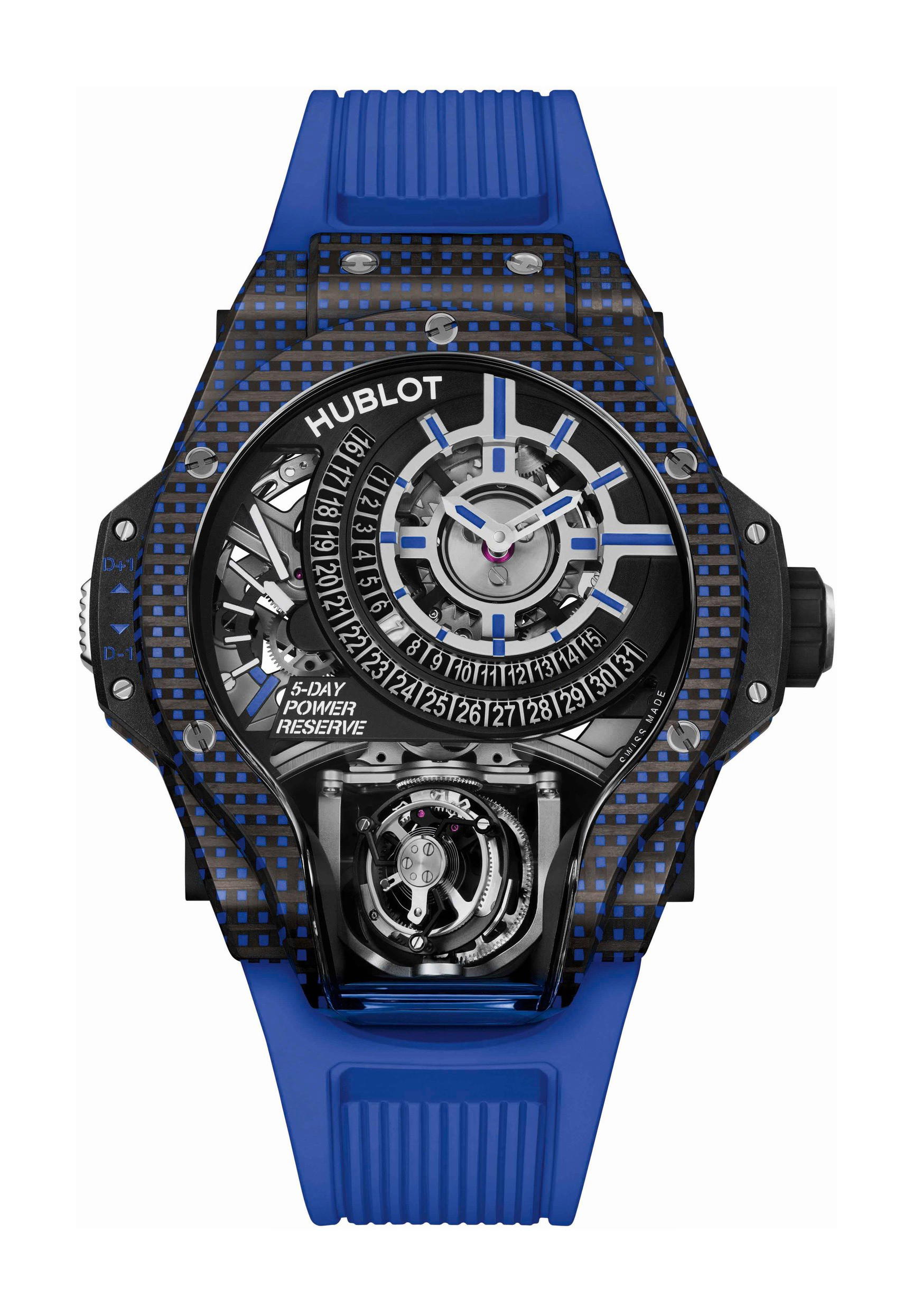 Hublot MP-09 Tourbillon Bi-Axis 5 Days Power Reserve 3D Carbone
