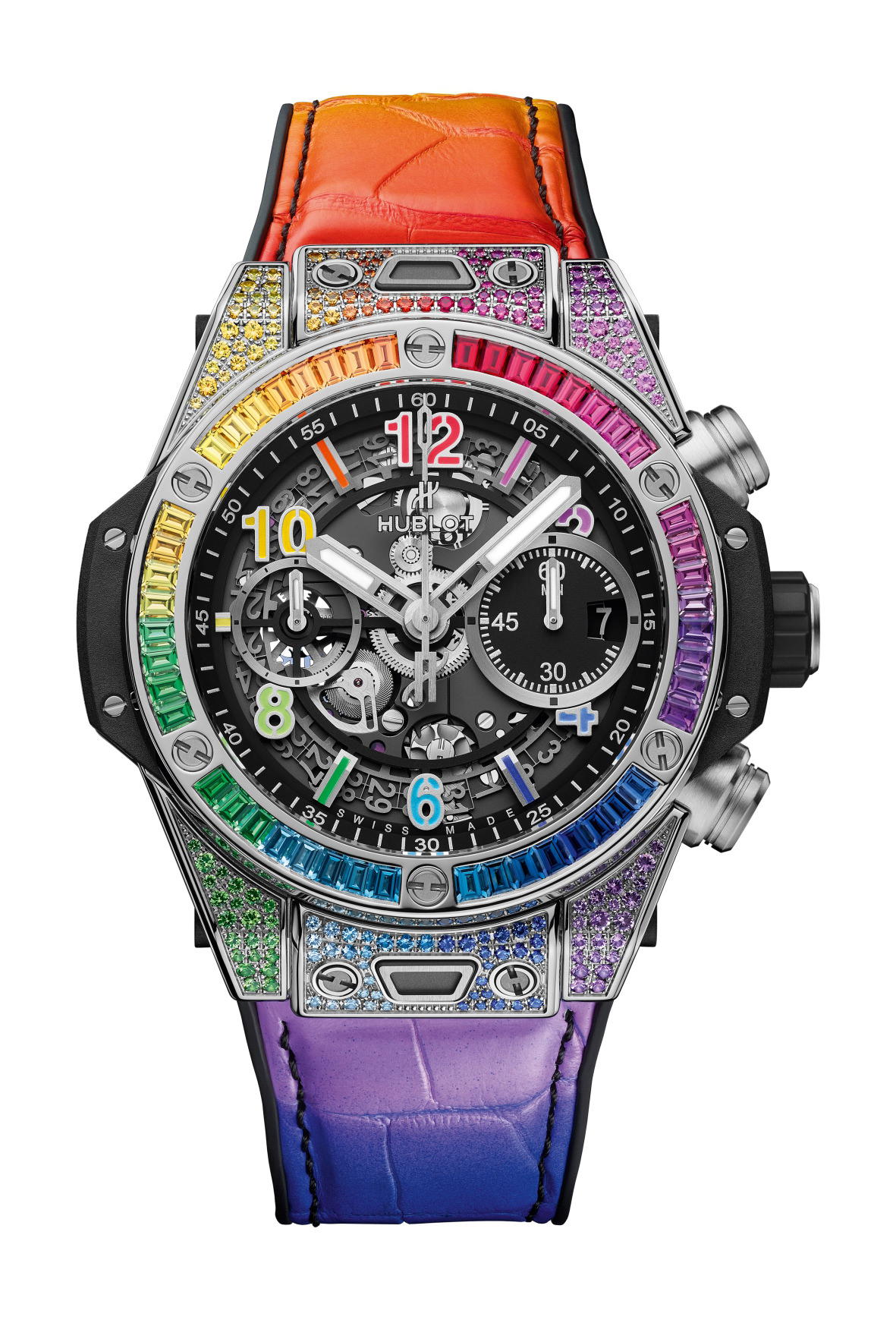 Hublot Big Bang Unico Titanium Rainbow