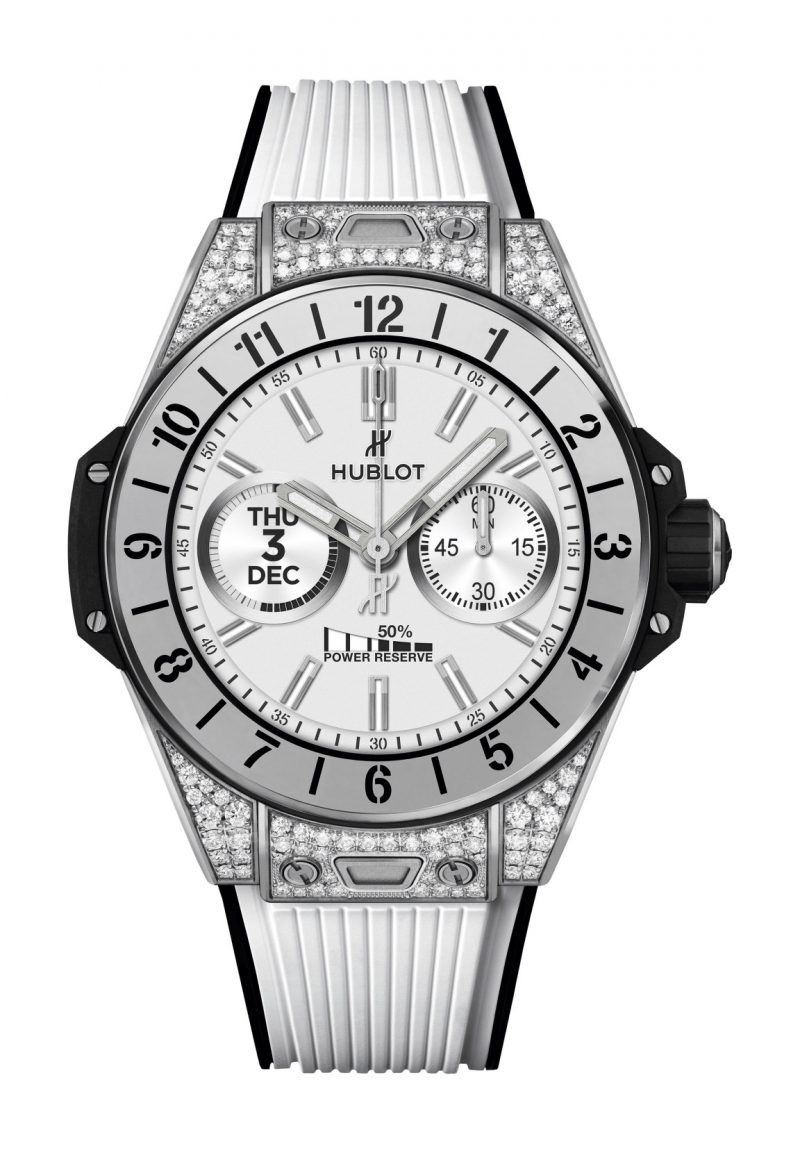 Hublot Big Bang e Titanium White Diamonds – The Watch Pages
