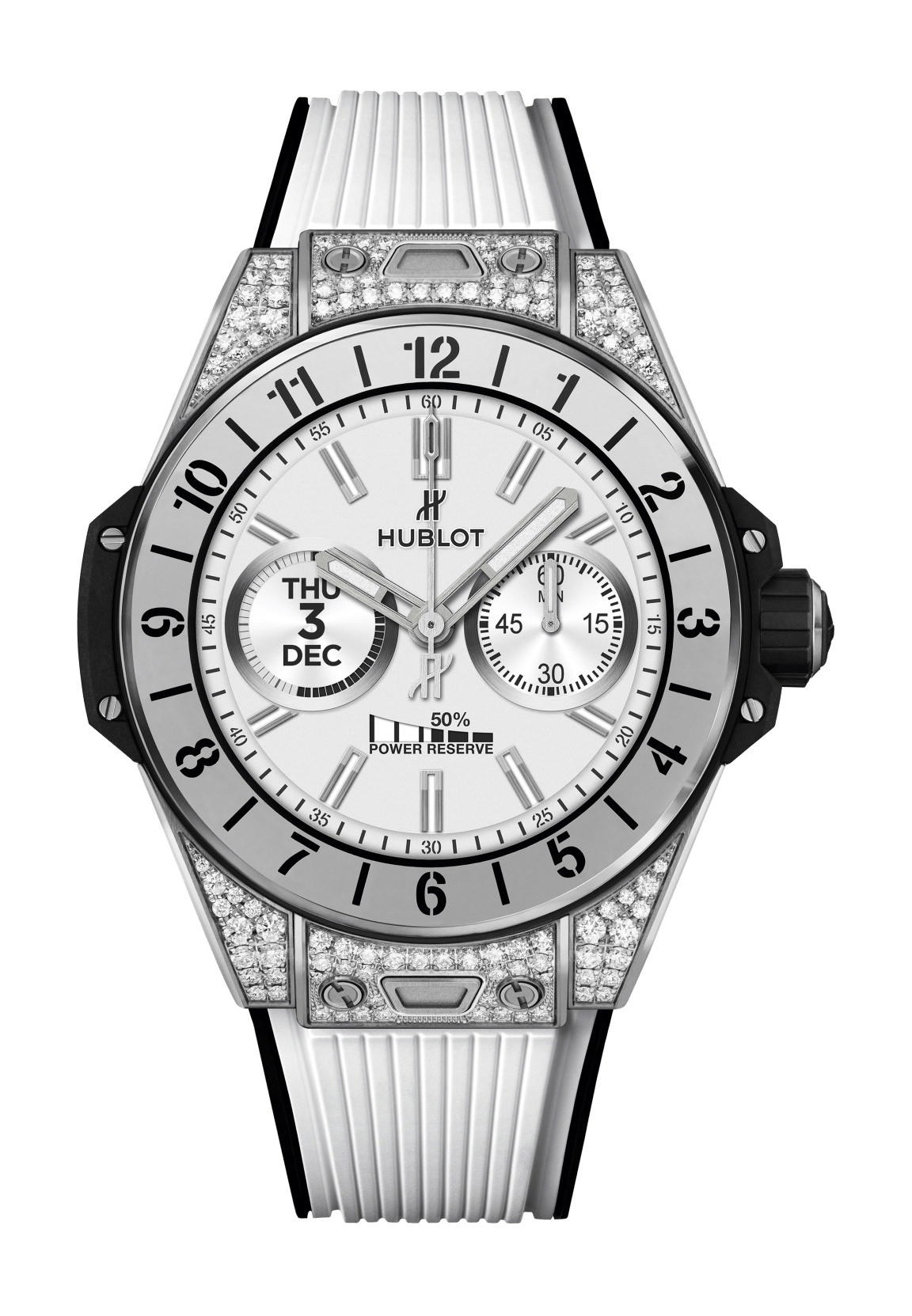 Hublot Big Bang e Titanium White Diamonds