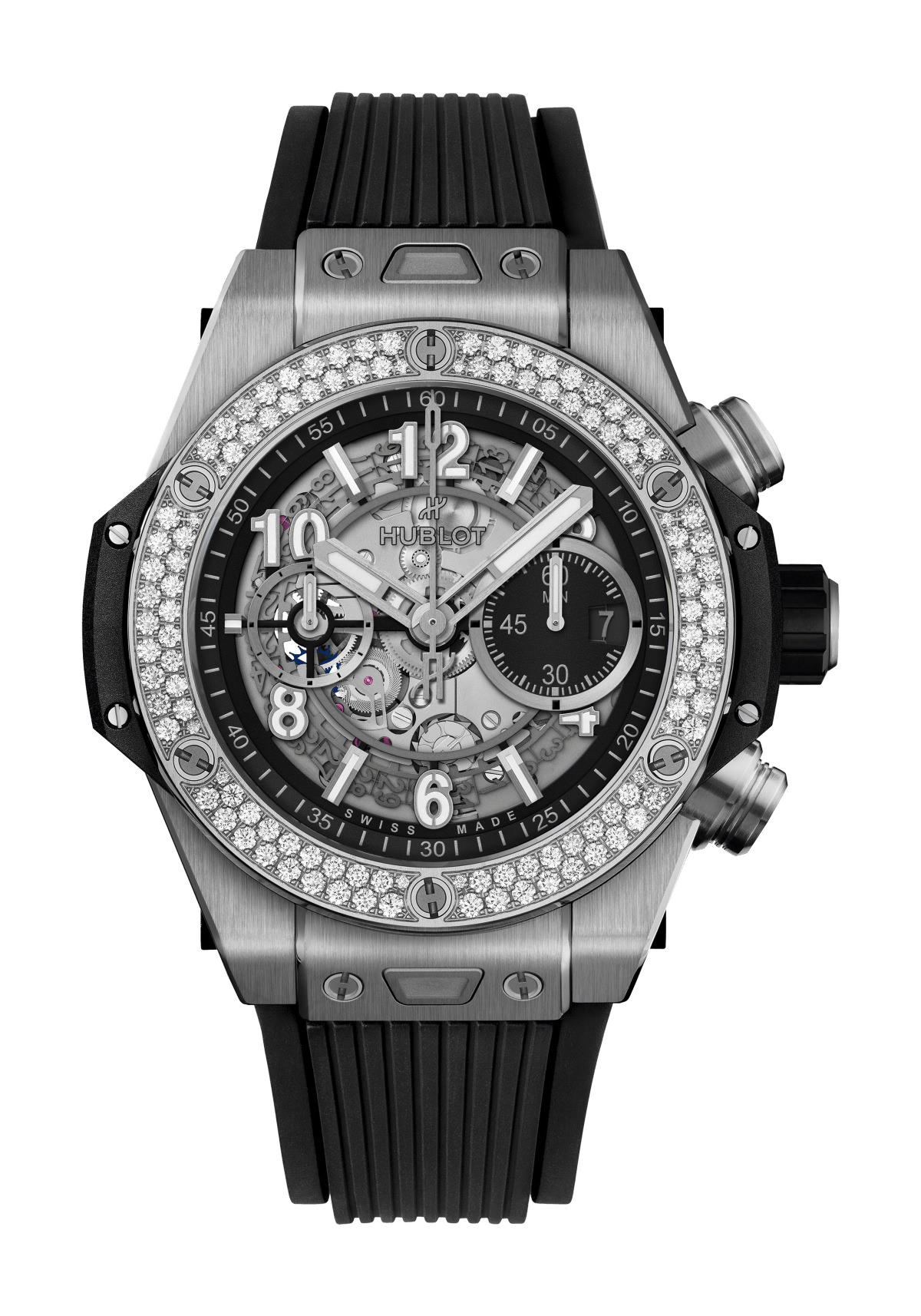 Hublot Big Bang Unico Titanium Diamonds