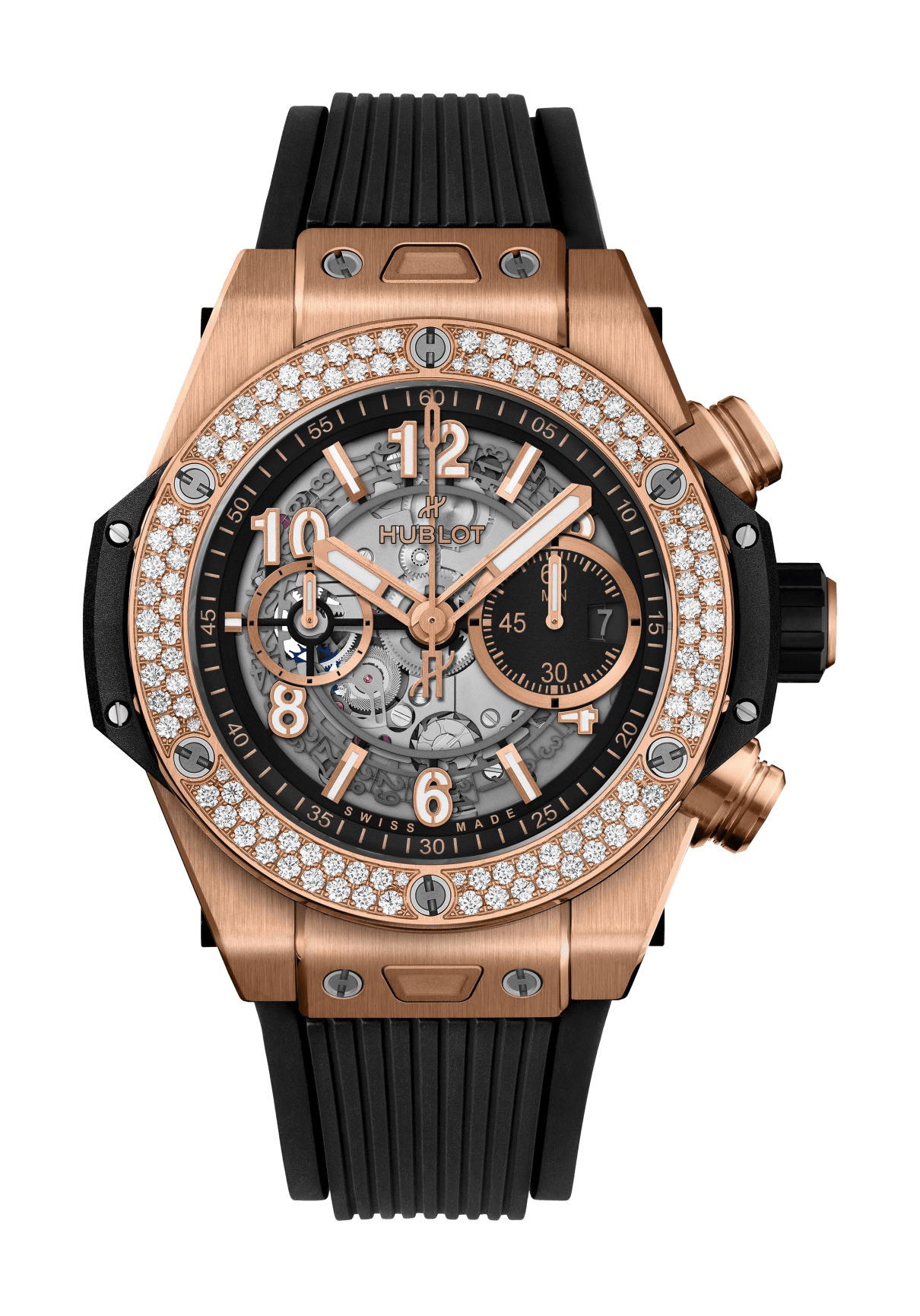 Hublot Big Bang Unico King Gold Diamonds