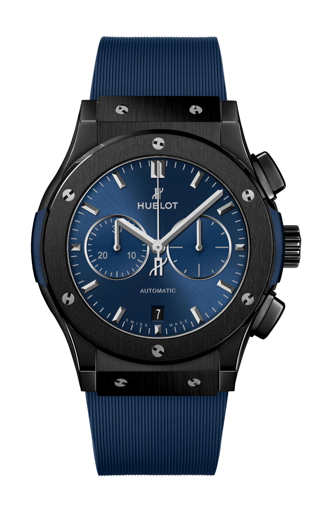 Hublot Classic Fusion Ceramic Blue Chronograph
