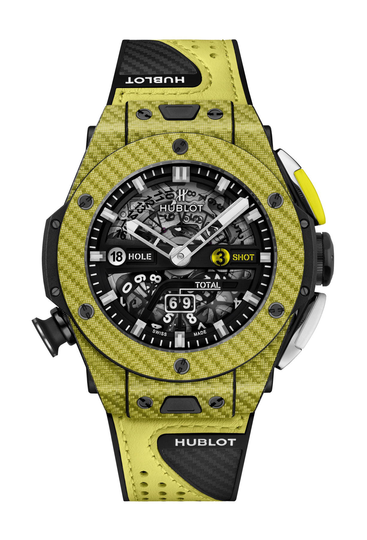 Hublot Big Bang Unico Golf Yellow Carbon