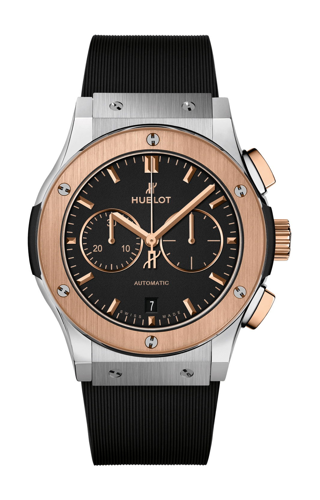 Hublot Classic Fusion Chronograph Titanium King Gold