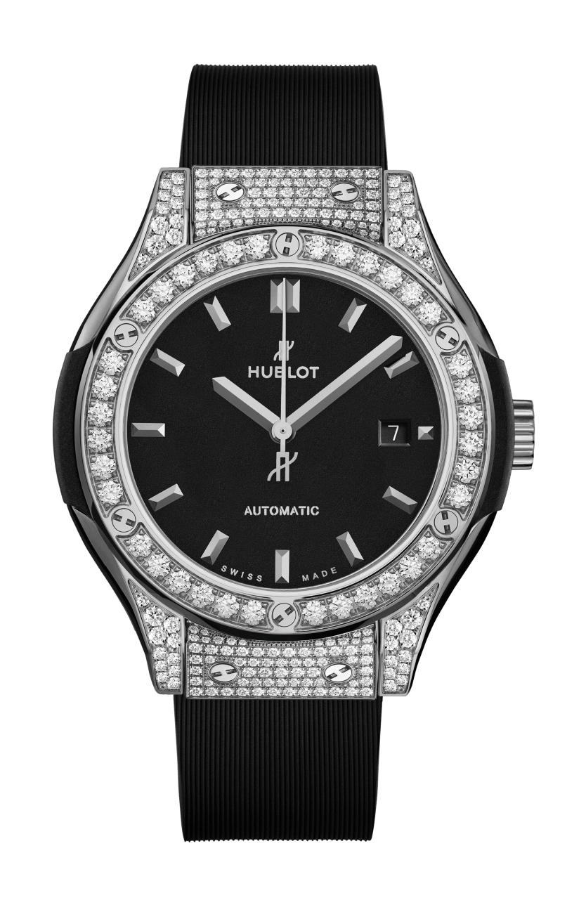 Hublot Classic Fusion Titanium Pavé