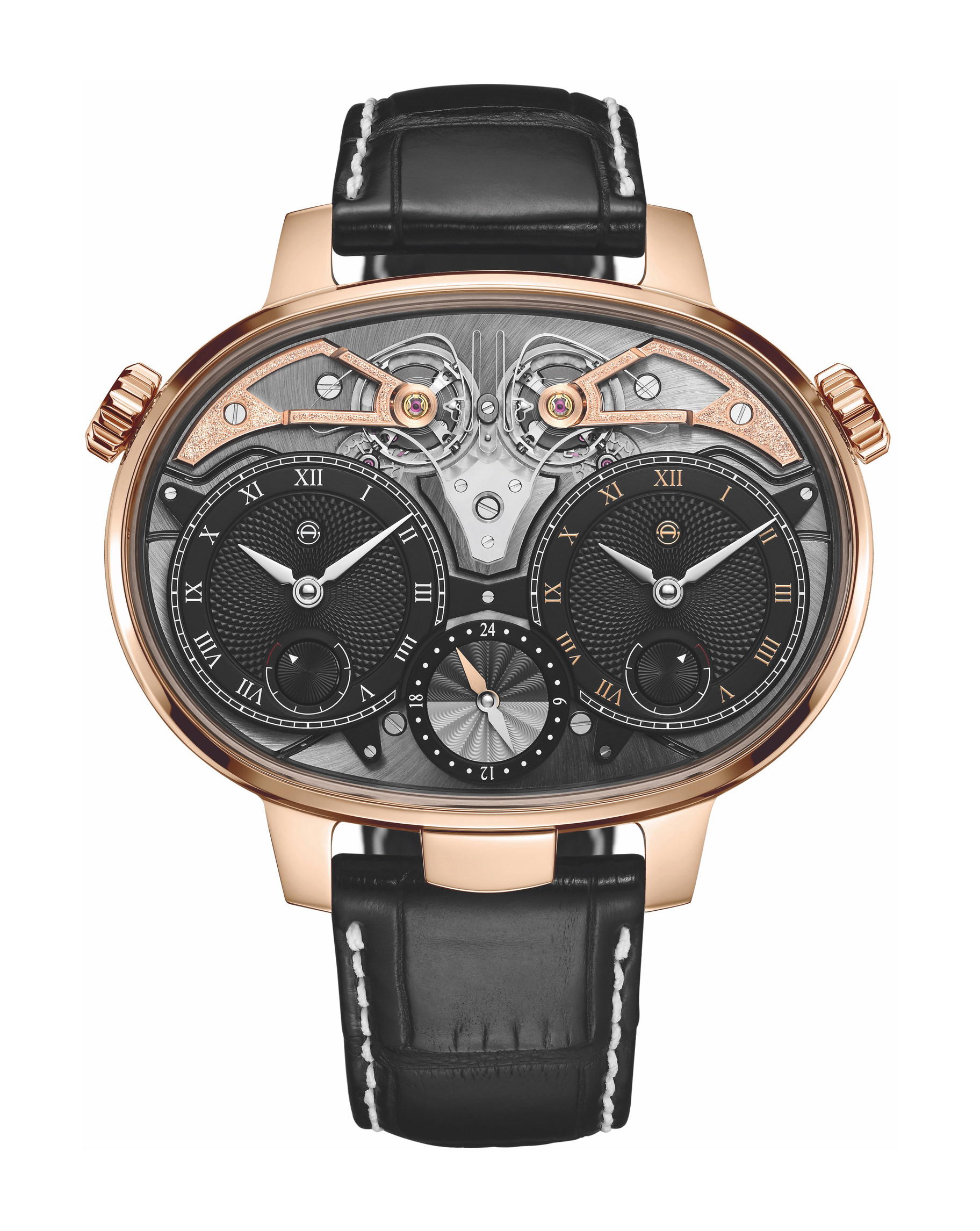 Armin Strom Dual Time Resonance Manufacture Edition Rose Gold