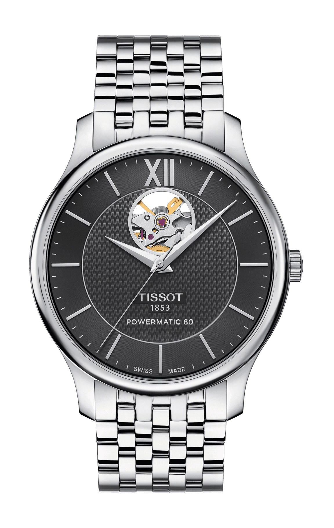 Tissot Tradition Powermatic 80 Open Heart