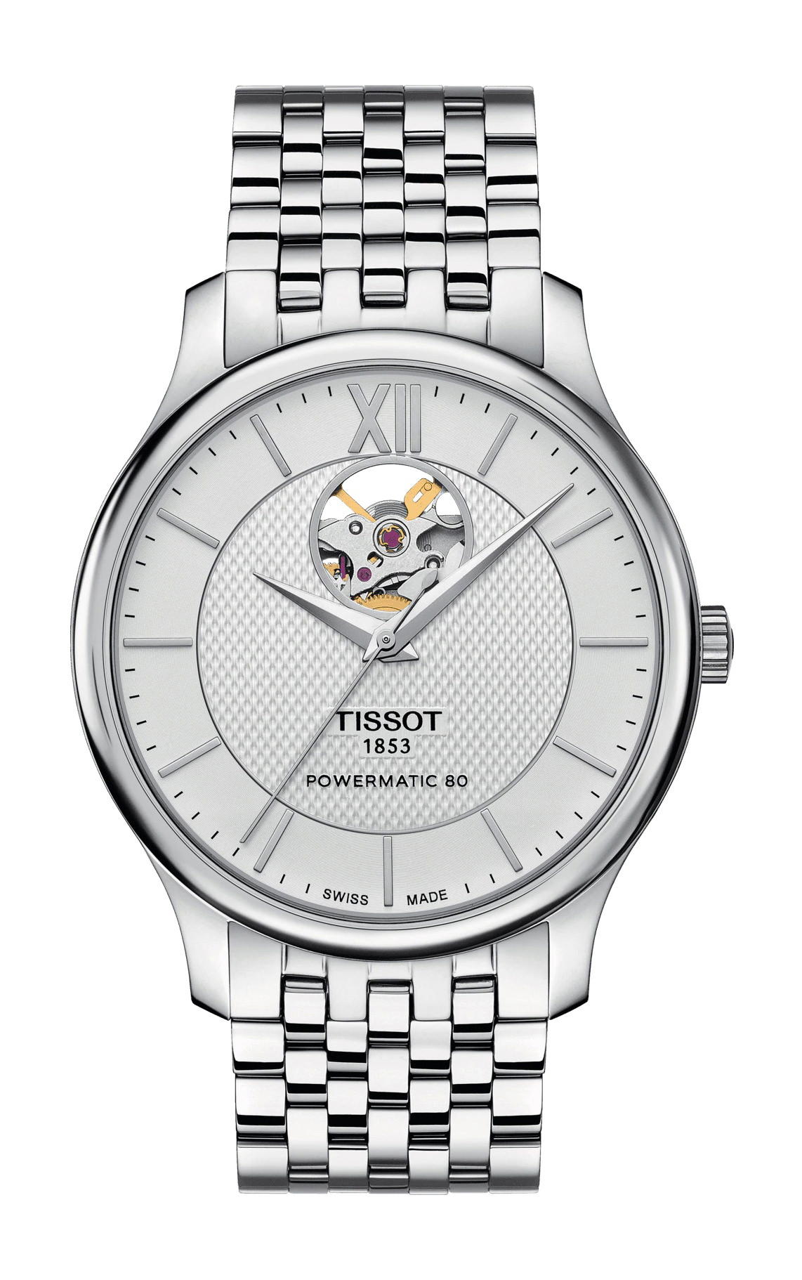 Tissot Tradition Powermatic 80 Open Heart