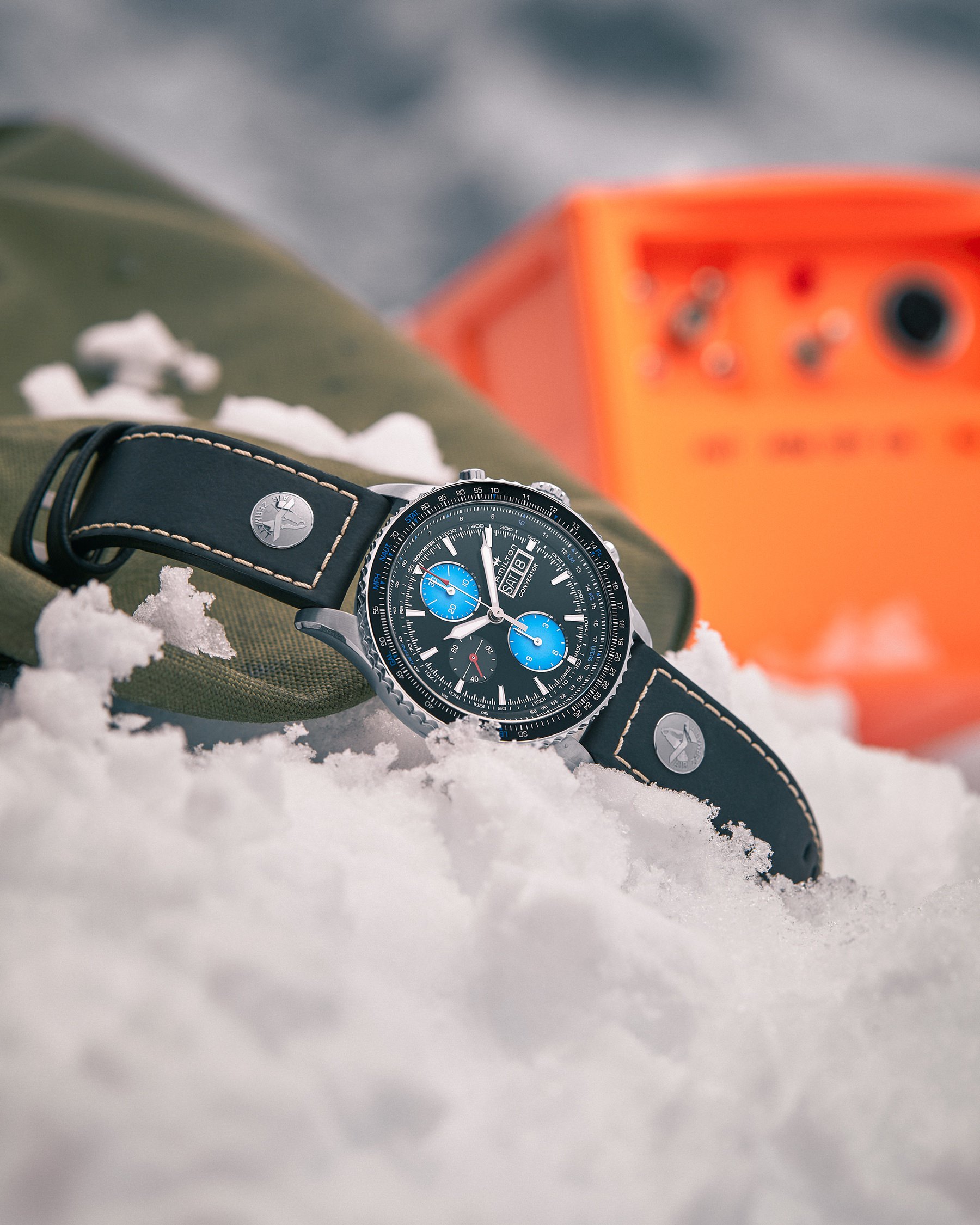 Hamilton Khaki Aviation Converter Auto Chrono