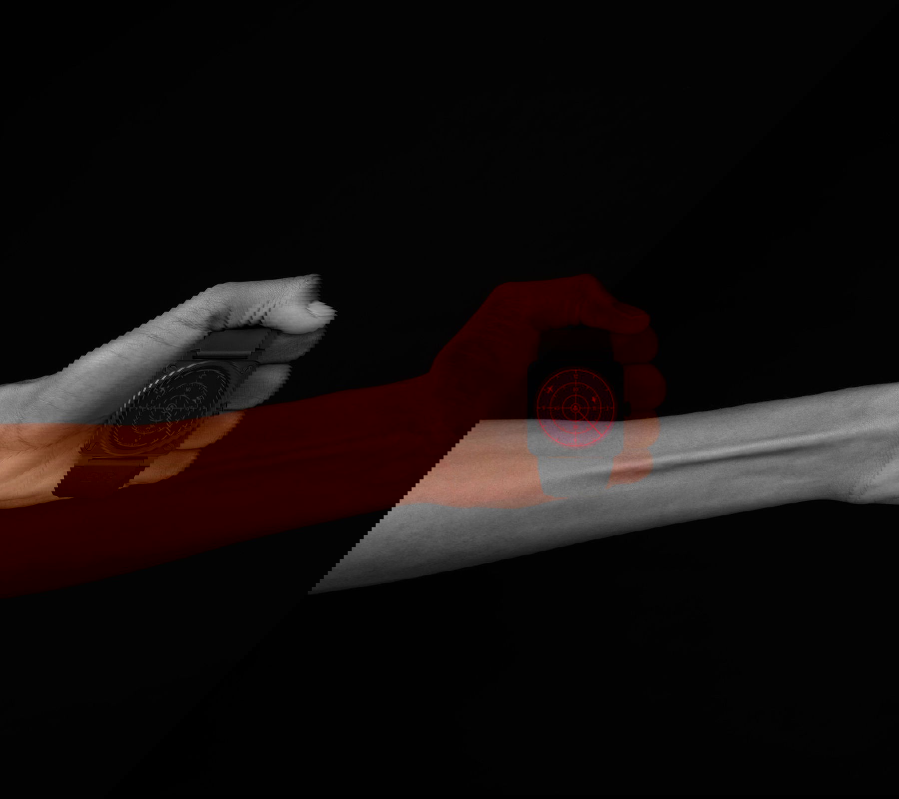 Bell &amp; Ross BR 03-92 Red Radar Ceramic