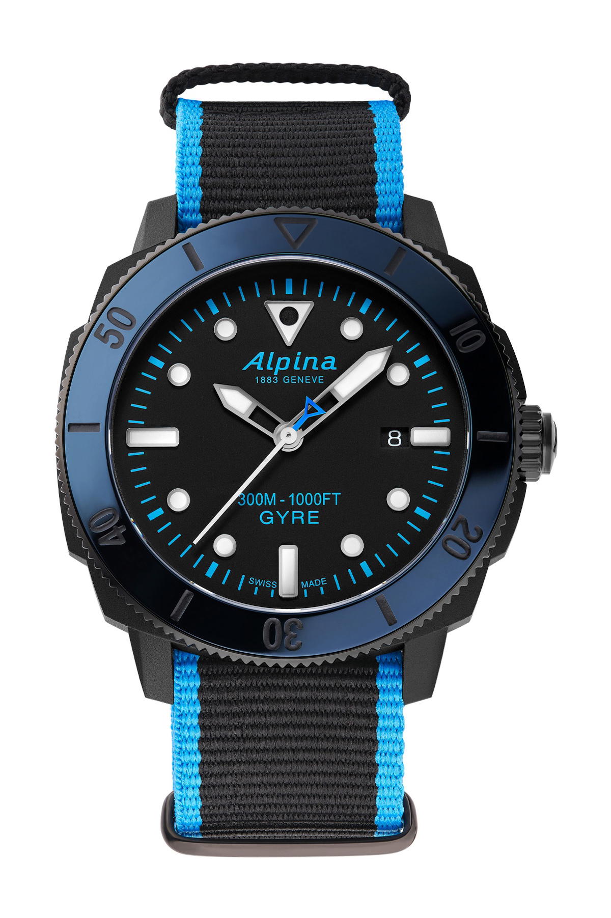 Alpina Seastrong Diver Gyre Automatic Black