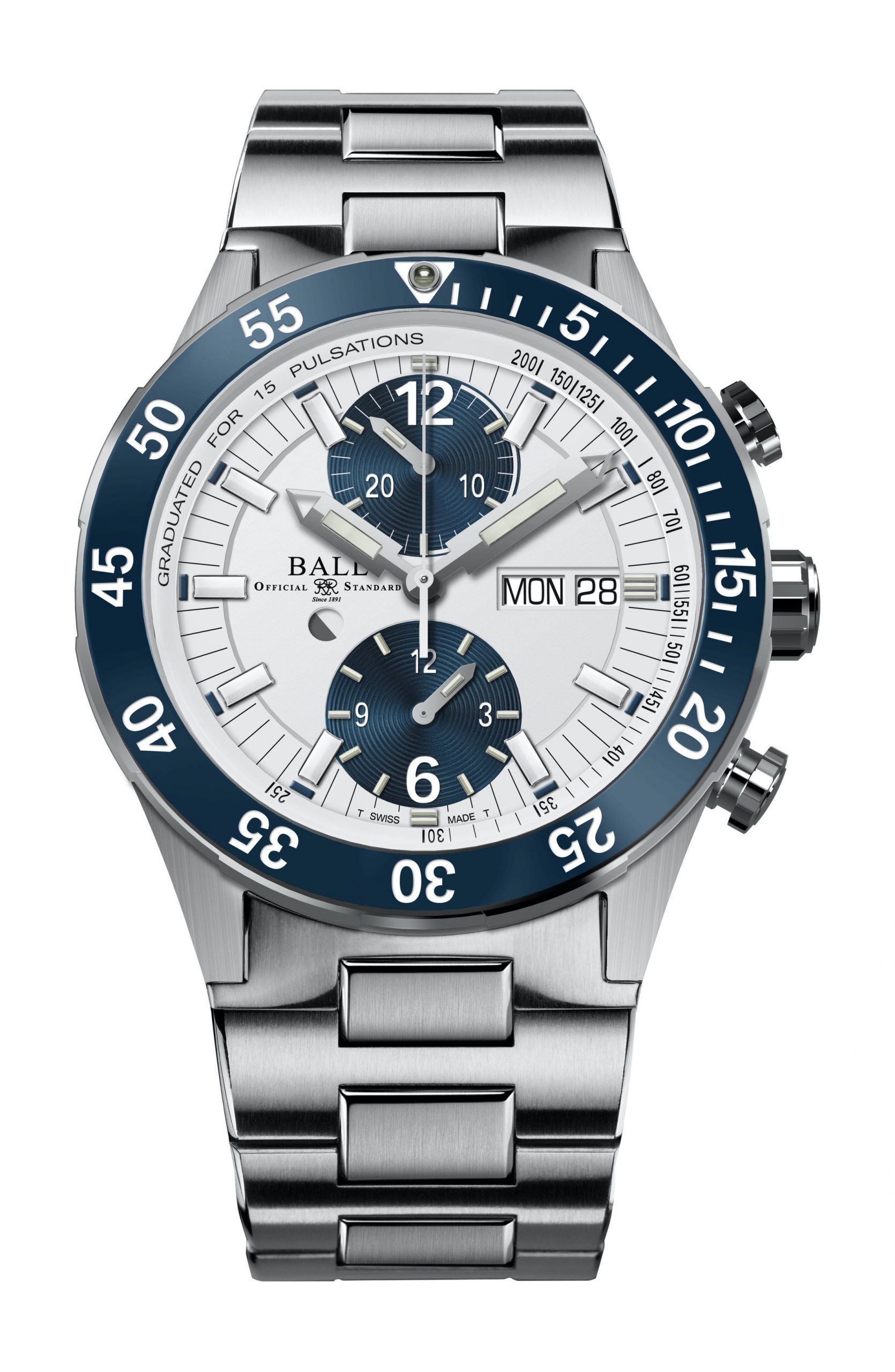 BALL Roadmaster Rescue Chronograph 41