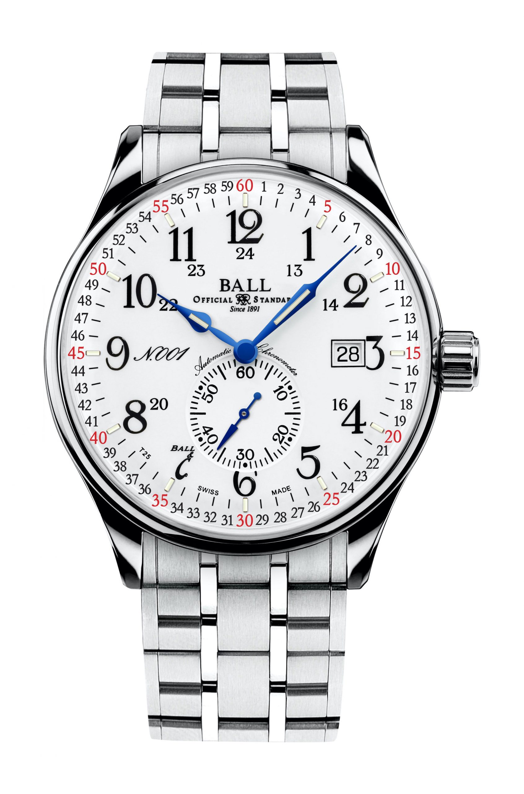 BALL Trainmaster Railroad Standard 130 Years