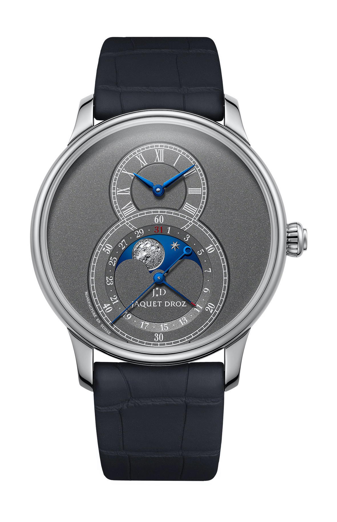 Jaquet Droz Grande Seconde Moon Anthracite