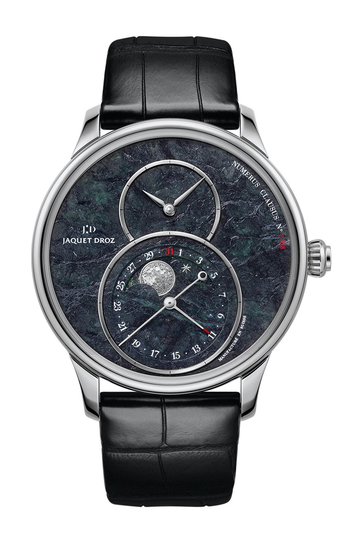 Jaquet Droz Grande Seconde Moon Swiss Serpentine